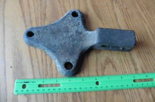 blacksmith leg vise mounting bracket vintage Cast Iron Barn Door slide ? 2