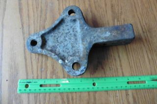 blacksmith leg vise mounting bracket vintage Cast Iron Barn Door slide ? 4