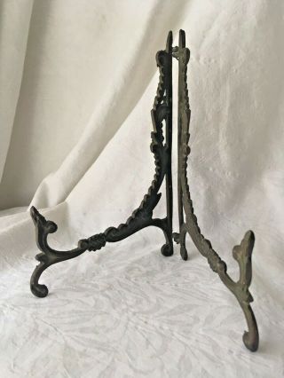 Rare Antique Arts & Crafts Metal Picture Stand Craftsman,  Mission Style Decor