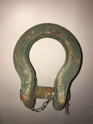 2 - Military Shackle & Pin Front Bumper 2.  5 & 5 Ton Truck