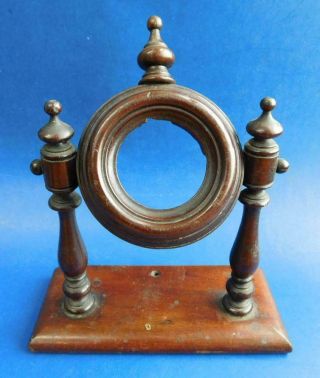Colonial Australian Cedar Wood Pocket Watch Bedside Stand 1800s