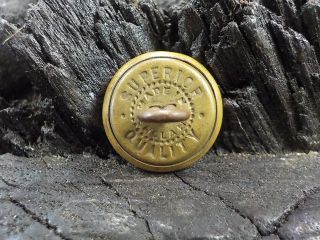 Old Rare Vintage Relic Pennsylvania Button Button Case 3