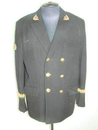Rare Jacket Soviet Uniform Of The Railway Troops Ussr