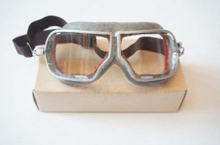 Red Army Soviet Russian Aviation Pilot Goggles Glasses Ww2 Model,  1970s