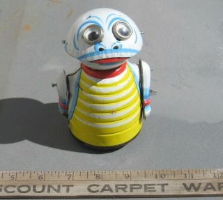 60s Marx Moon Creature Tin Wind - Up Chompy The Beetle All Excellen