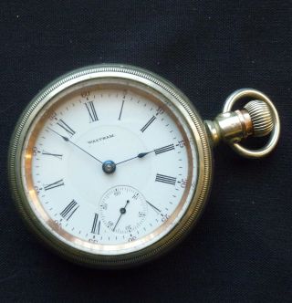 American Waltham 18s 17j Grade 825 Antique Pocket Watch 1903