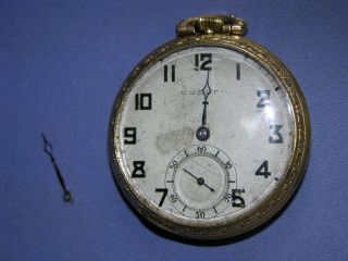 Vintage Dudley Masonic Pocket Watch Model 3 Size 12 Display Case 6059 19 Jewels
