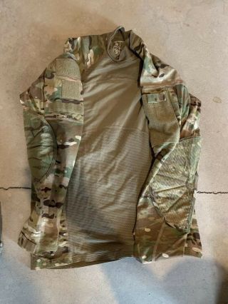 U.  S.  Army Combat Shirts,  Set Of 4 - Multicam,  Size Medium