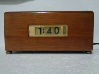Lawson Electric Clock Model P40 / 219 Art Deco For Repair