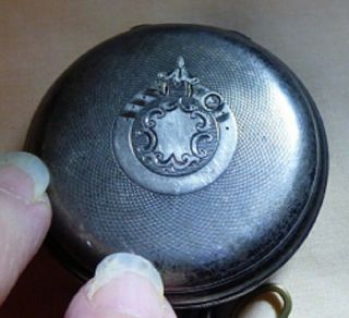 1900 Presentation POCKET WATCH STERLING Key Wind Watkins Friendly Society London 3