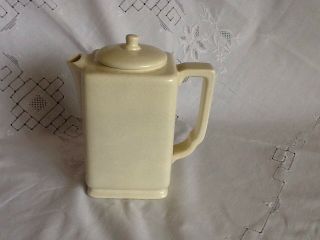 Art Deco Square Poole Teapot/coffee Pot