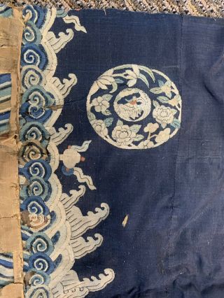 Antique 18th 19th Century Chinese Kesi Silk Panels 3