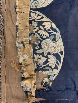Antique 18th 19th Century Chinese Kesi Silk Panels 4