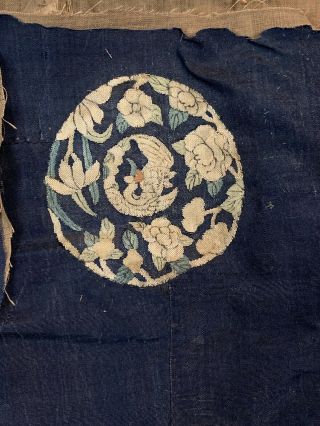 Antique 18th 19th Century Chinese Kesi Silk Panels 5