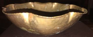 Kerr Hand Wrought Hammered Copper Arts & Crafts Bowl
