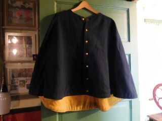 Rare Authentic Indian Wars Us Army Cavalry M - 1885 Enlisted Mens Great Coat Cape