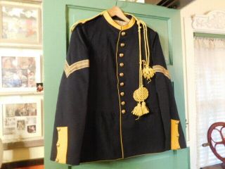Rare Authentic Indian Wars Us Army Cavalry 1884 Enlisted Dress Uniform Coat