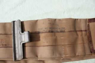 WWII US Navy D - day Invasion Inflatable Life Belt Dated June 10,  1944 6