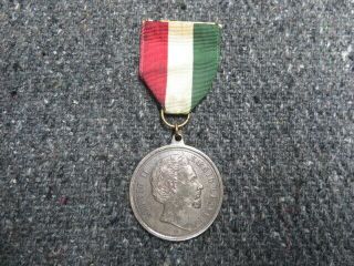 Pre Wwi Imperial German Bavarian King Ludwig Ii Commemorative Medal 1845 - 1886