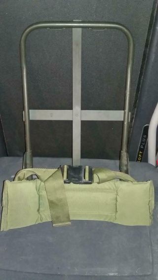 Military Surplus Alice Pack Alumuminum Frame Fits Lc - 1 And Lc - 2 & Kidney Pad