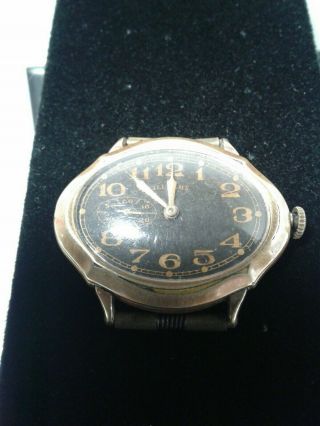 Illinois Watch Co.  Aristocrat Wrist Watch 17 Jewels Vintage Rare