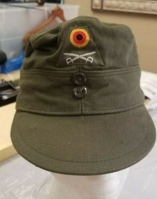 West German Army Military Uniform Cap Hat 54 1962
