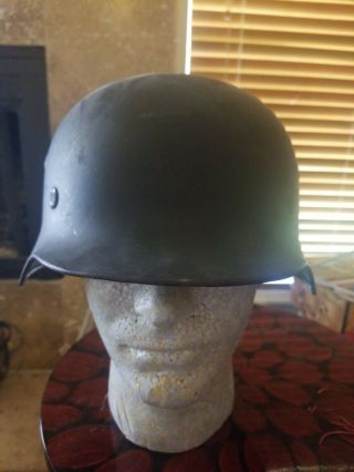 Wwii Ww2 Helmet Army Dark Grey Wehrmacht
