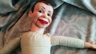 1977 Juro Ventriloquist Charlie Mccarthy Haunted Doll Slappy Goosebumps Dummy