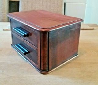 Mahogany Small Two Drawer Chest