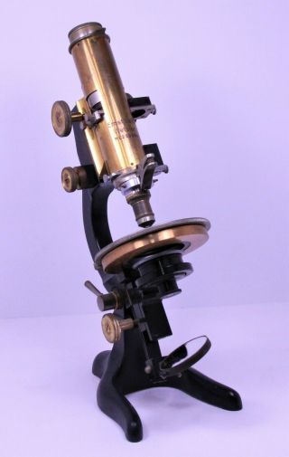Antique Vintage Ernst Leitz Petrographic Microscope