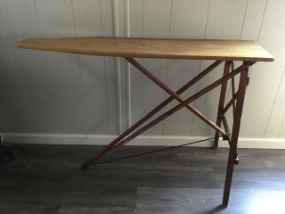 Vintage Wooden Ironing Board.  Early 1900’s.  Pick Up Only