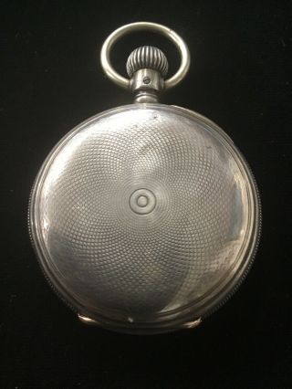 Tiffany & Co.  York Sterling Pocket Watch Not Running Dated 1890