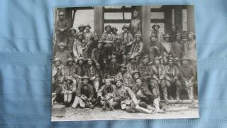 Black Hole Mine Oklahoma Miners Shift Print Photo - Miners Candelsticks