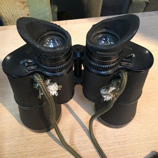 WW 2 Japanese Military 10x70 Nikko Binoculars 4