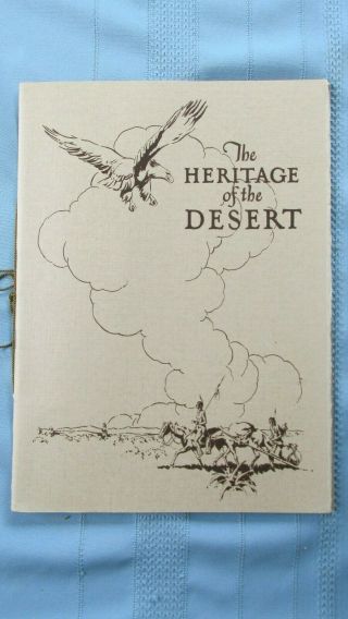 1924 Pioche Nevada Heritage Of The Desert Mines & Mining Brochure - Photographs