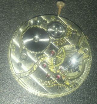 Antique Inter Watch Co.  Ultra Thin Pocket Watch Movement