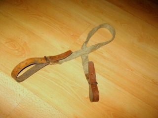 Old Wwii Russian Soviet Ussr Svt - 40 / Ppsh - 41/ Pps - 43 Canvas Sling Strap Surplus