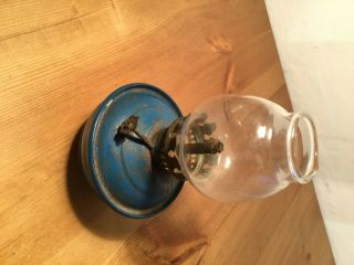 English Vintage Kelly Pixie Nursery SA - VU Oil Lamp,  Clear Glass Shade,  Paraffin 3
