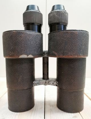 HOLY GRAIL: 1927 CARL ZEISS JENA 8X60 DECK MOUNTED - KRIEGSMARINE WW2 BINOCULARS 2