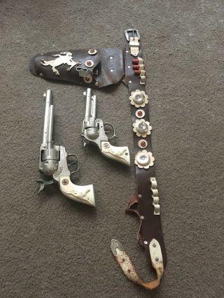 Antique Toy Guns With Holster