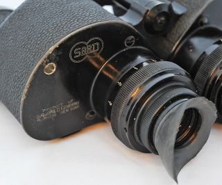 WW2 US NAVY Mk.  43 SARD 6x42 Wide Field Binoculars with case - brilliant view 2