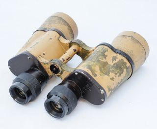 Late Ww2 German Binoculars Leitz (beh) 10x50 Very Rare Fernglas