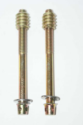 Bed Bolts French Antique Replacement Screws Fixings Repair Armoire Pk 2