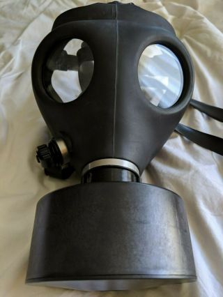 Tactical Israeli Respirator Gas Mask W/military 40mm Nato Filter Nbc