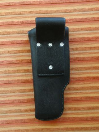 Swiss Army Military leather Gun Holster for S I G SIG Sauer P220,  dated 1984 2