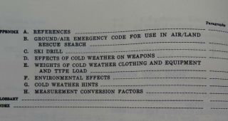 ARMY FM 31 - 70 BASIC COLD WEATHER - 1987 BK643 3