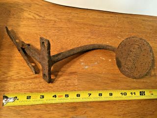 Antique Foot Step Up Carriage Buggy Wagon Sleigh Vintage Cast Iron Metal Large D