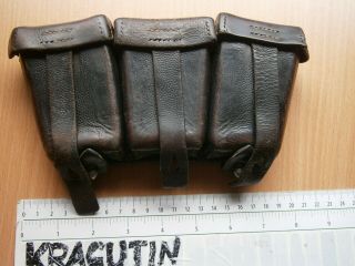 Wwii K98 Germany Army Leather Ammo Pouch Case Holder Holster Military