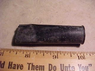 Dug 20 - Gauge All Brass 1882 Dated Forager Casing - Mexico Apache Wars