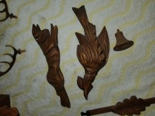 Black Forest Cuckoo Clock West Germany Please Read Discription 4